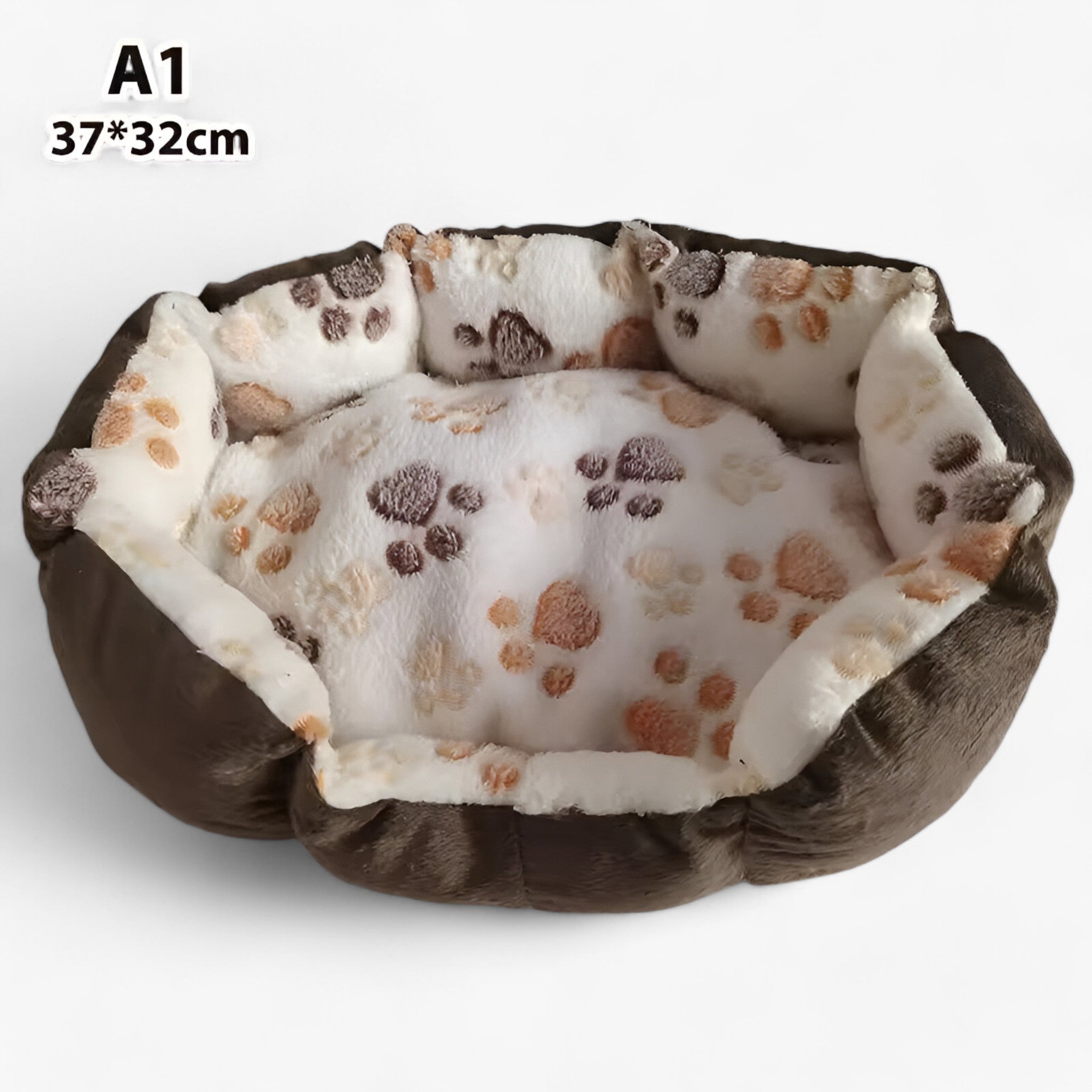 pets : Bowie Bed - Zachte Pluche Hondenmand in A1 van Pantino