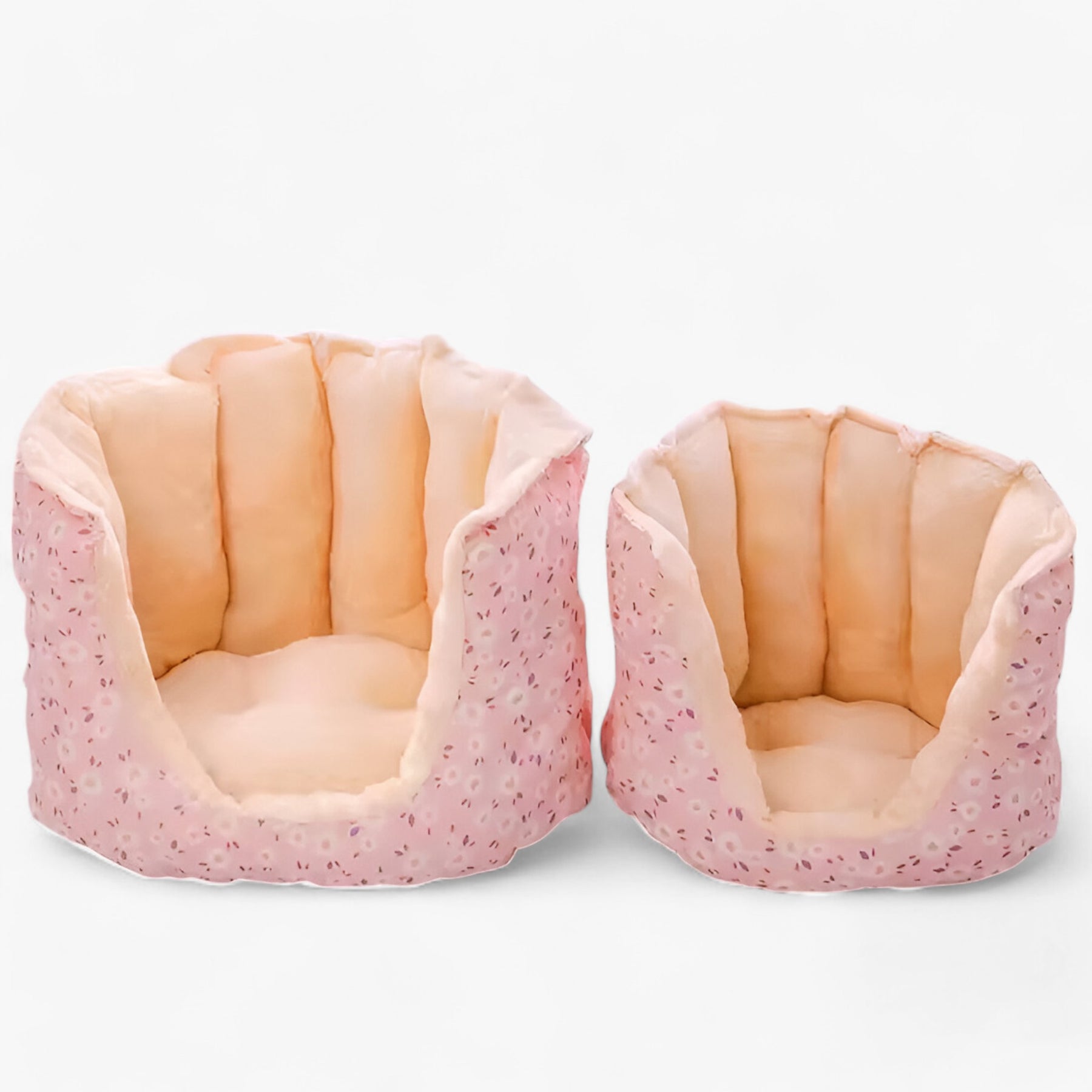 pets : Warm en Gezellig Winterkattenbed - Roze in van Pantino