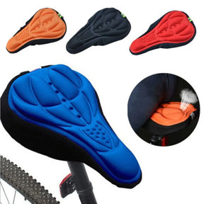 Bicycle Saddle Cover : Gel Zadelhoes ComfortRide - Universeel zwart voor fietsers: comfort & schokabsorptie op elke rit in van Pantino