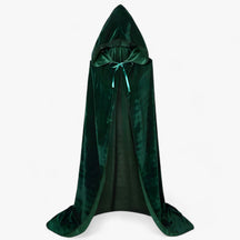 other : Morgane Heksenmantel - Cape met Muts voor Halloween Cosplay in Groen van Pantino
