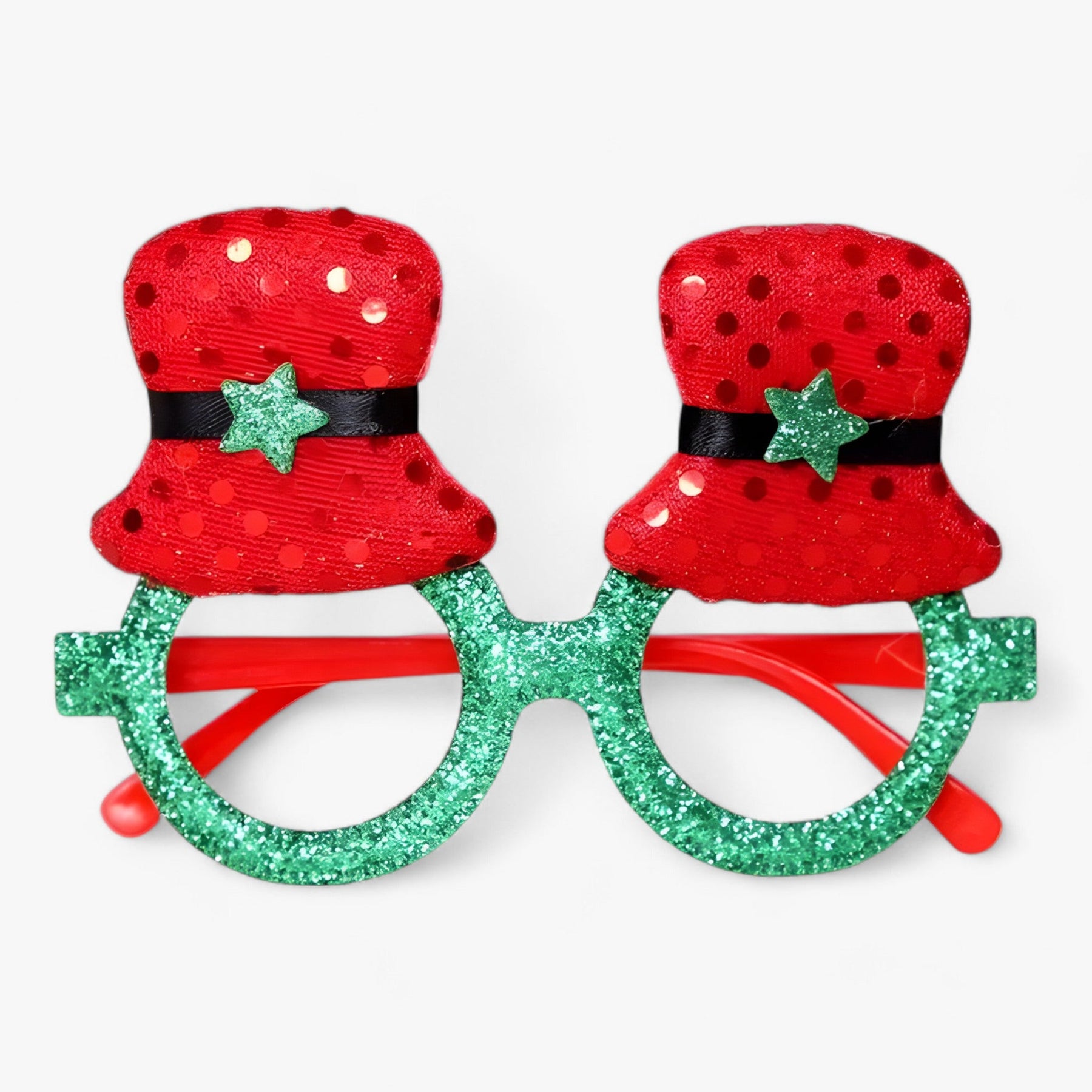 Party Glasses : Bril Heren - Feestelijke Celebrant - Kerstbril met Kerstman, Kerstboom en Sneeuwman in S van Pantino