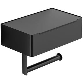 home & garden : Elegante Toiletpapierhouder Zwart - Modern Design Badkamer - RVS in van Pantino
