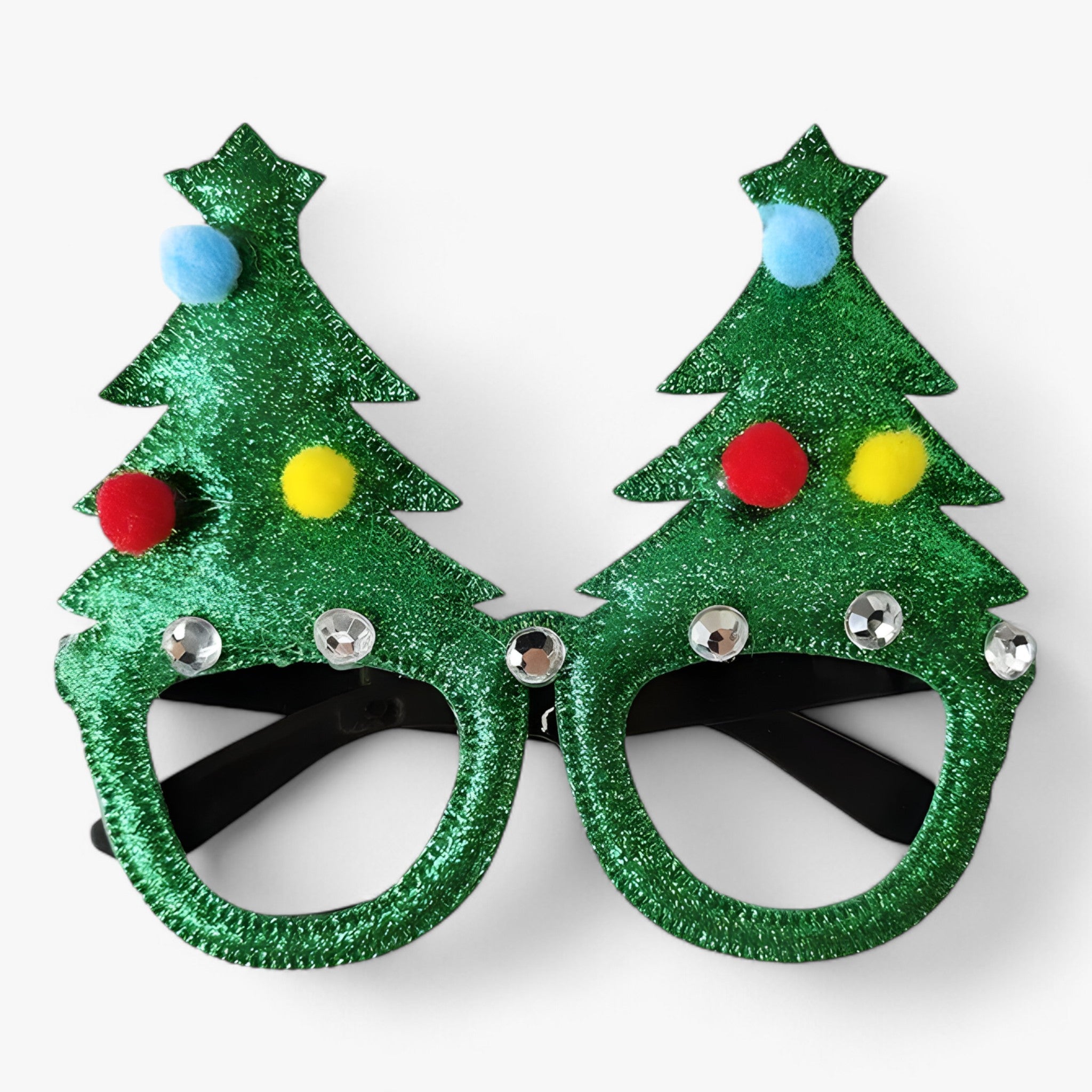 Party Glasses : Bril Heren - Feestelijke Celebrant - Kerstbril met Kerstman, Kerstboom en Sneeuwman in A van Pantino