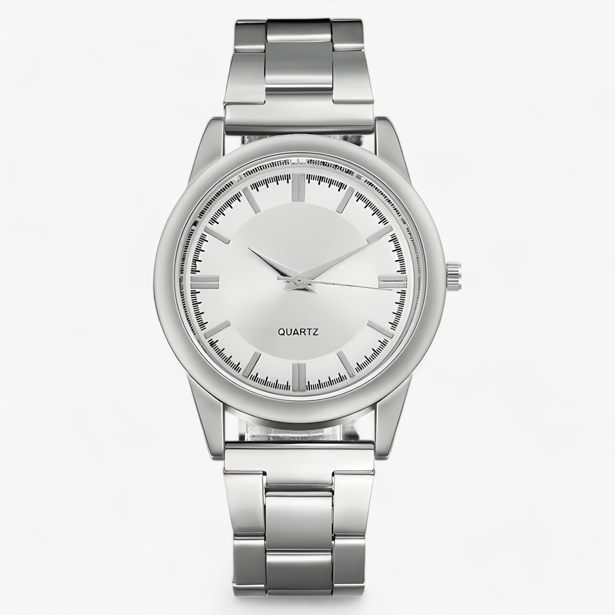 watches : Klassiek Quartz - Tijdloos & Veelzijdig - Goud Wit in Zilver Wit van Pantino