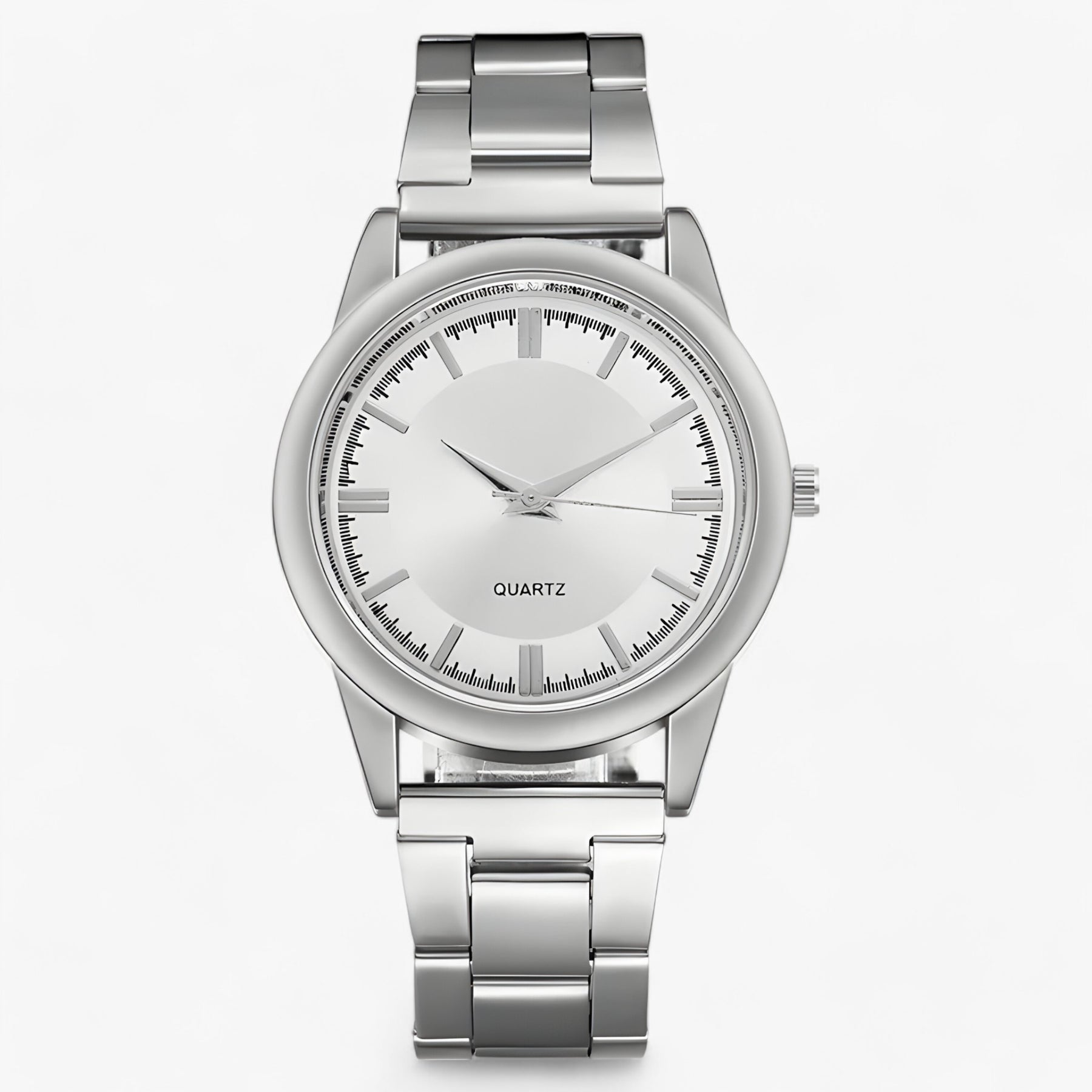 watches : Klassiek Quartz - Tijdloos & Veelzijdig - Goud Wit in Zilver Wit van Pantino