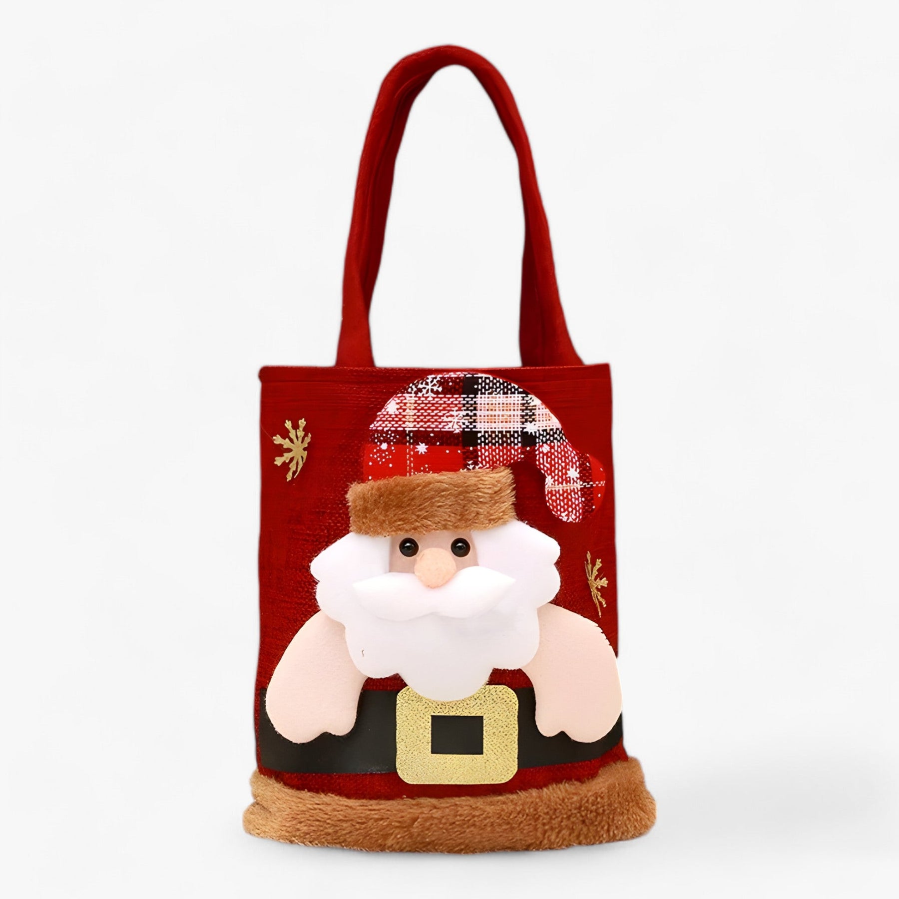 bags : KerstBeer - Kerstcadeauzakjes - Perfect voor het Bewaren van Uw Feestelijke Cadeaus en Snoepjes in Kerstman 10 STUKS van Pantino