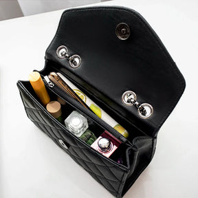 bags : Belle Handbag Leer Zwart in van Pantino