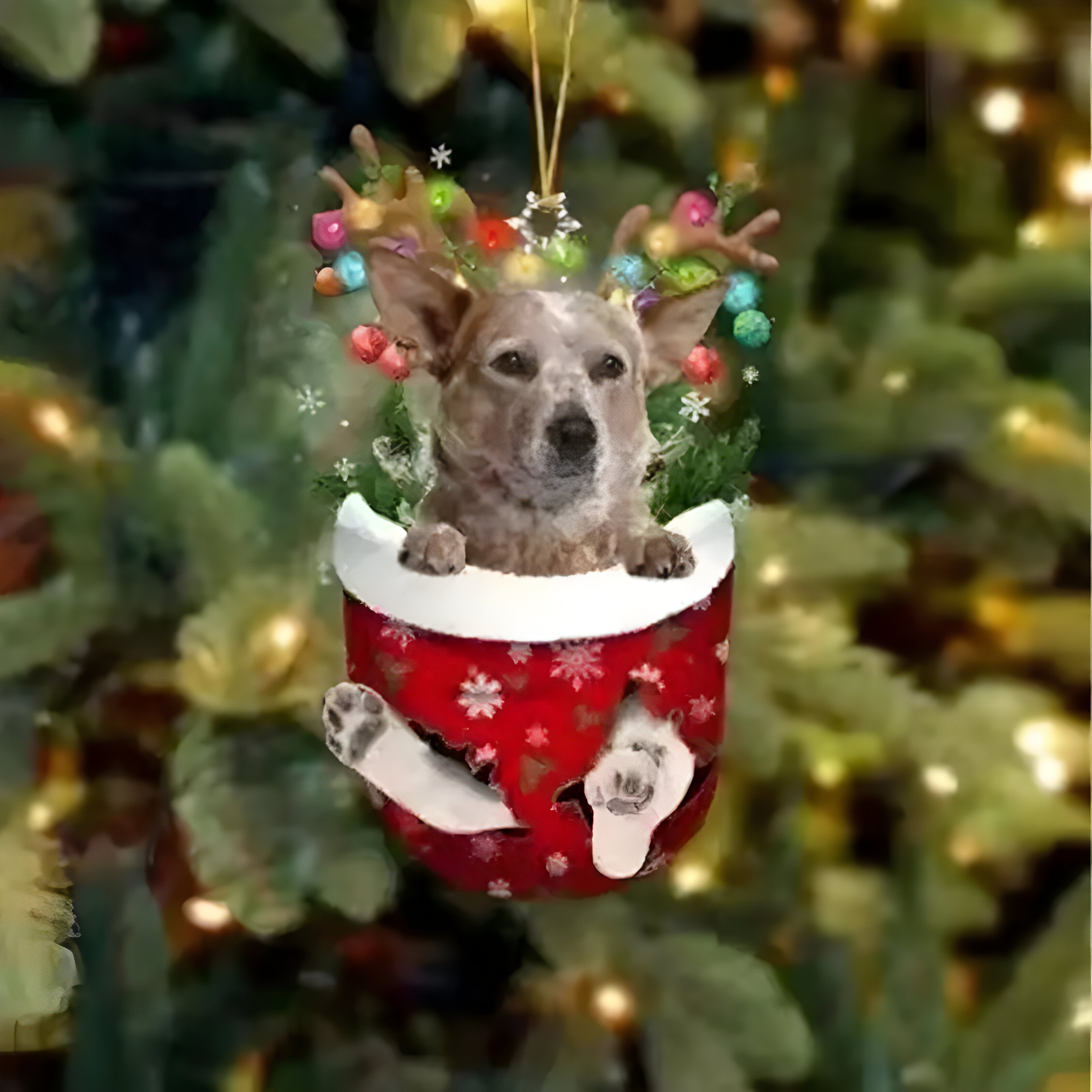 pets : Schattige Pupp Decoratie - Kerstboom Hangertje Hond - Feestelijke Charme en Cadeau voor Hondenliefhebbers in Stijl Aa van Pantino