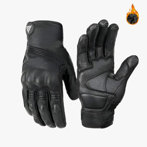 outdoor equipment : Winter Warme en Winddichte Motorhandschoenen Heren Zwart in Zwart van Pantino