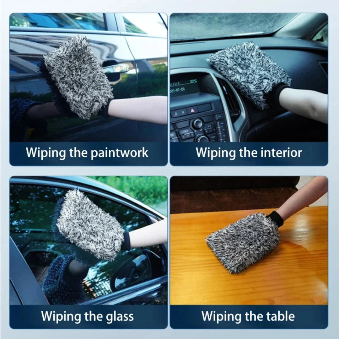 other : Wasborstel Microvezel - Diepe Reiniging Auto Thuis - Microvezel in van Pantino