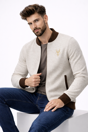 Cardigans pour hommes : Ritscardigan Heren 100% Merinowol - Warm, Zacht en Comfortabel in van Pantino