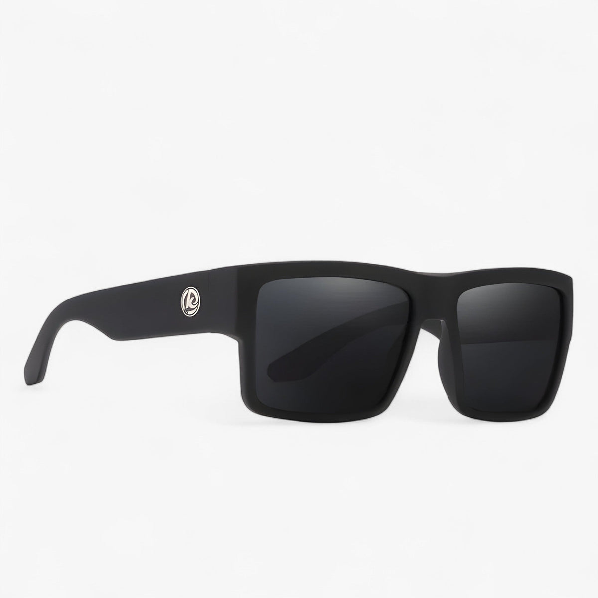 Men's Polarized Sport Sunglasses : Zonnebril Heren Zwart - Sportieve Gepolariseerde Winddichte in Zwart Vierkante polarisaie van Pantino