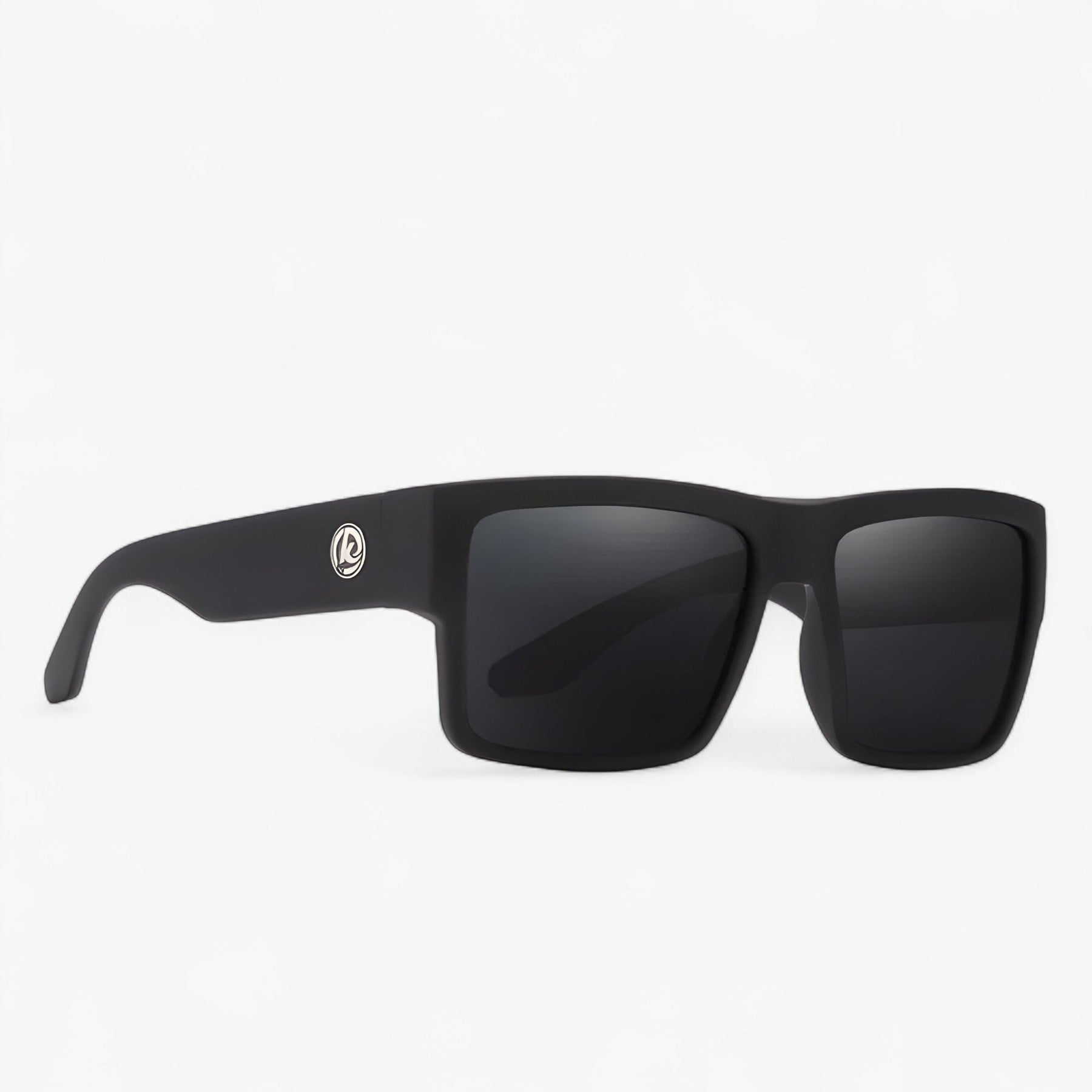 Men's Polarized Sport Sunglasses : Zonnebril Heren Zwart - Sportieve Gepolariseerde Winddichte in Zwart Vierkante polarisaie van Pantino