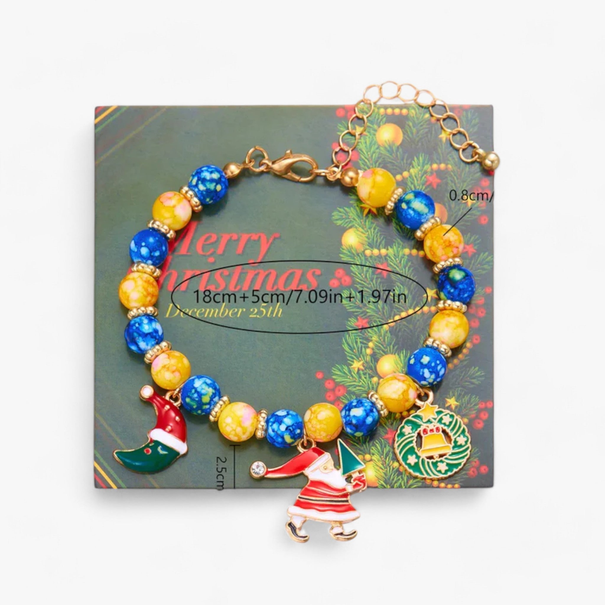 Bracelet : Armband Dames Groen - Feestelijke Sieraden - Armbanden van Rode en Harsparels in 10 van Pantino