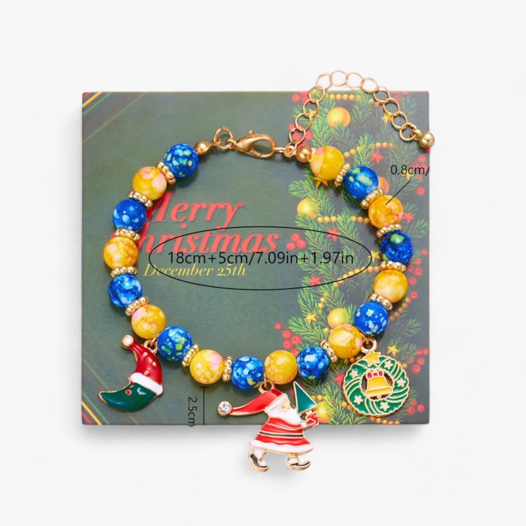 Bracelet : Armband Dames Groen - Feestelijke Sieraden - Armbanden van Rode en Harsparels in 10 van Pantino