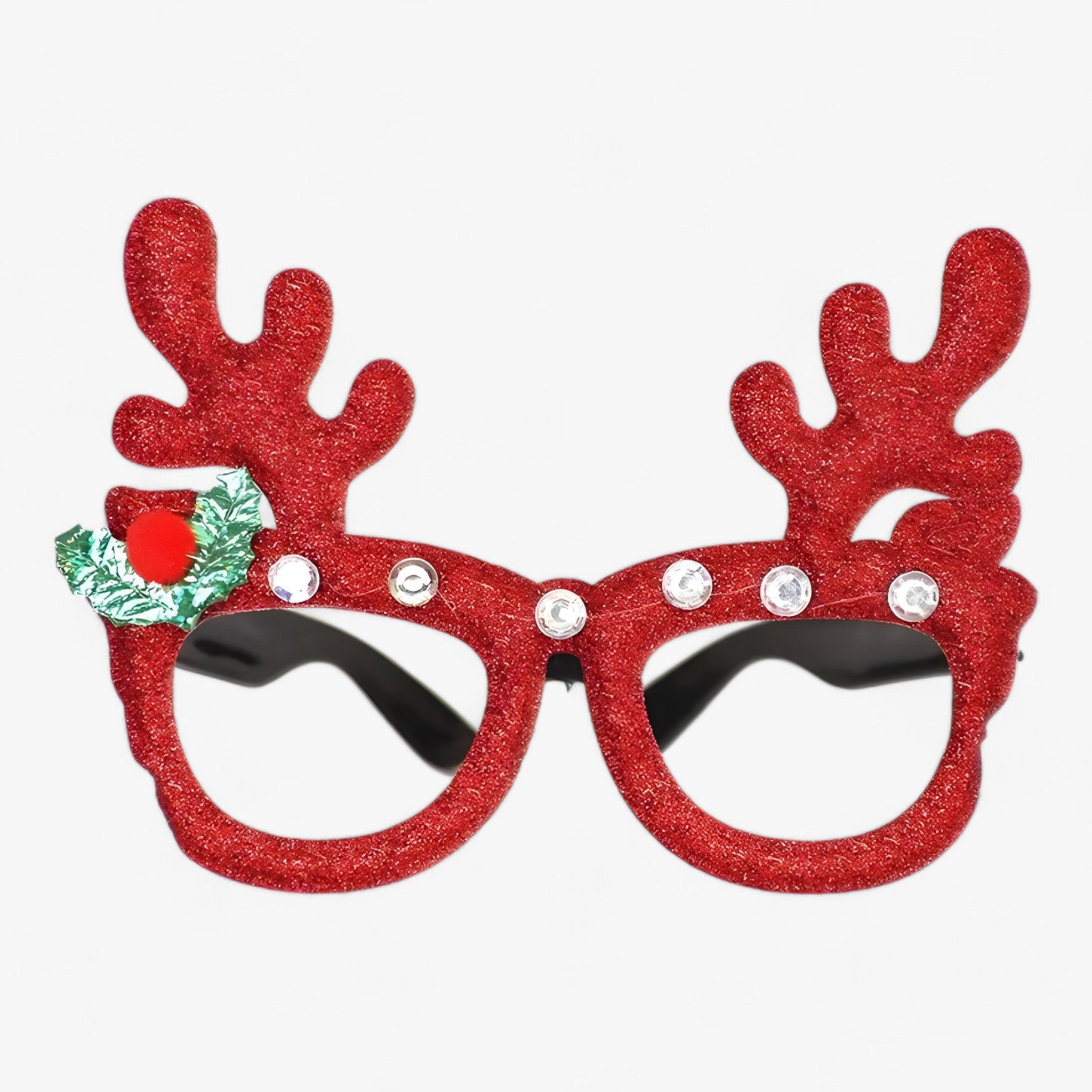 Party Glasses : Bril Heren - Feestelijke Celebrant - Kerstbril met Kerstman, Kerstboom en Sneeuwman in K van Pantino