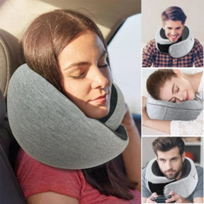 Travel Pillow : Ergonomische Nekondersteuning Lange Reizen - Memory Foam in van Pantino