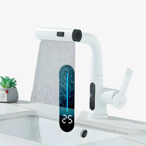 other : Digitale Temperatuur en Uitschuifbare Wateruitloop - Grijs in van Pantino
