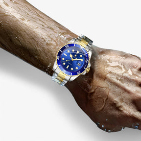 watches : Horloge Blauw - Luxe Roestvrijstalen in van Pantino