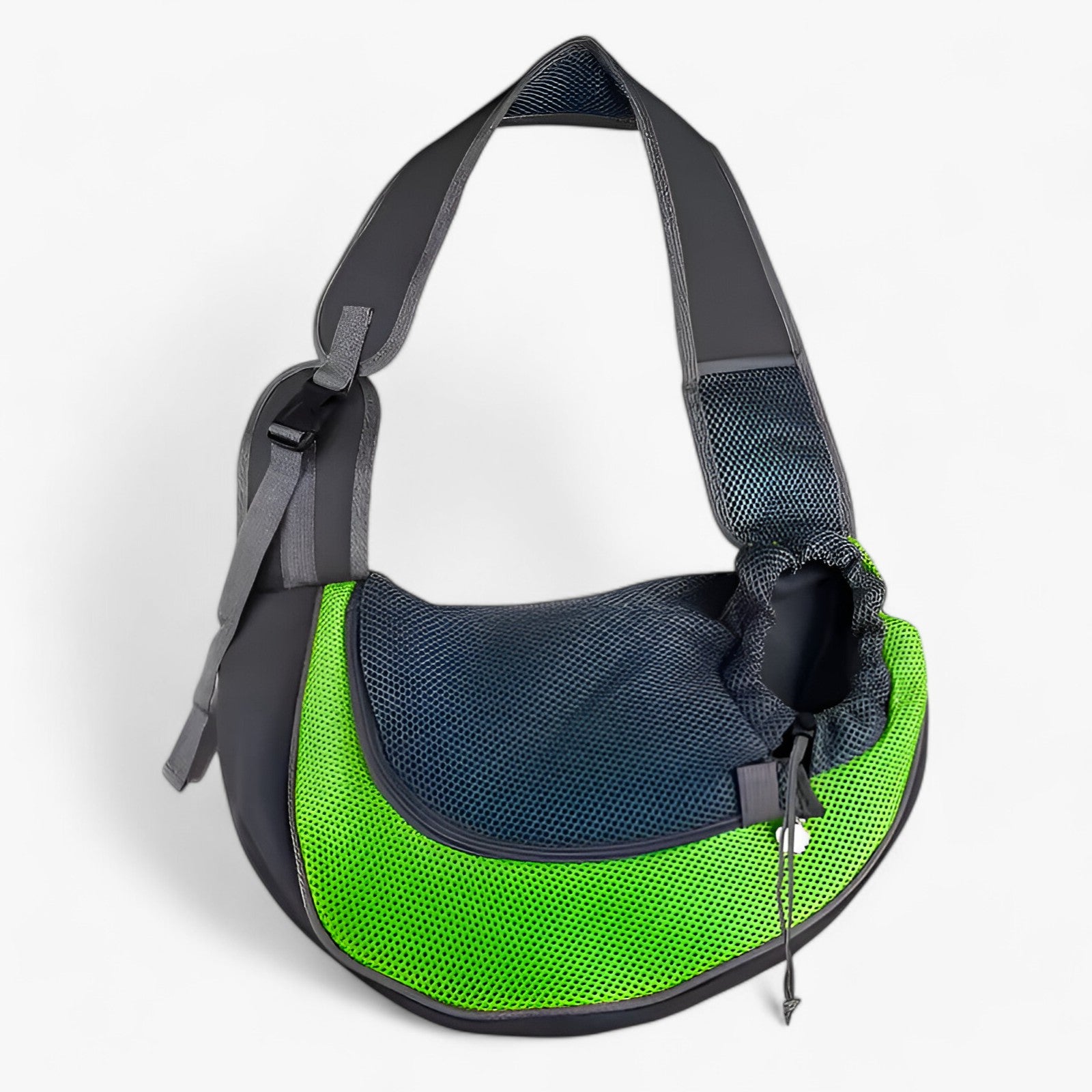 pets : PawGo - Comfortabele Draagtas voor Katten & Honden - Rugzak & Schoudertas in Één in groen van Pantino