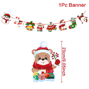 home & garden : VrolijkBanner - Kerstbannerslinger - Voeg een Feestelijk Tintje Toe aan Uw Huis in 15 van Pantino