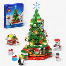 home & garden : Stralende Feestdagen - Bouw Je Eigen Verlichte Kerstboom in 547PCS Met Doos Papieren Instructie van Pantino