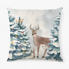 home & garden : Housse de Coussin en Lin de Noël - Décor Festif Et Confortable Pour La Maison in 18 van Pantino