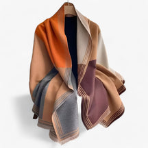 Cashmere Scarf : Kasjmier Sjaal Dames Zacht Warm Wintersjaal in DE798-01 van Pantino
