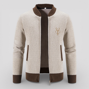 Cardigans pour hommes : Ritscardigan Heren 100% Merinowol - Warm, Zacht en Comfortabel in van Pantino