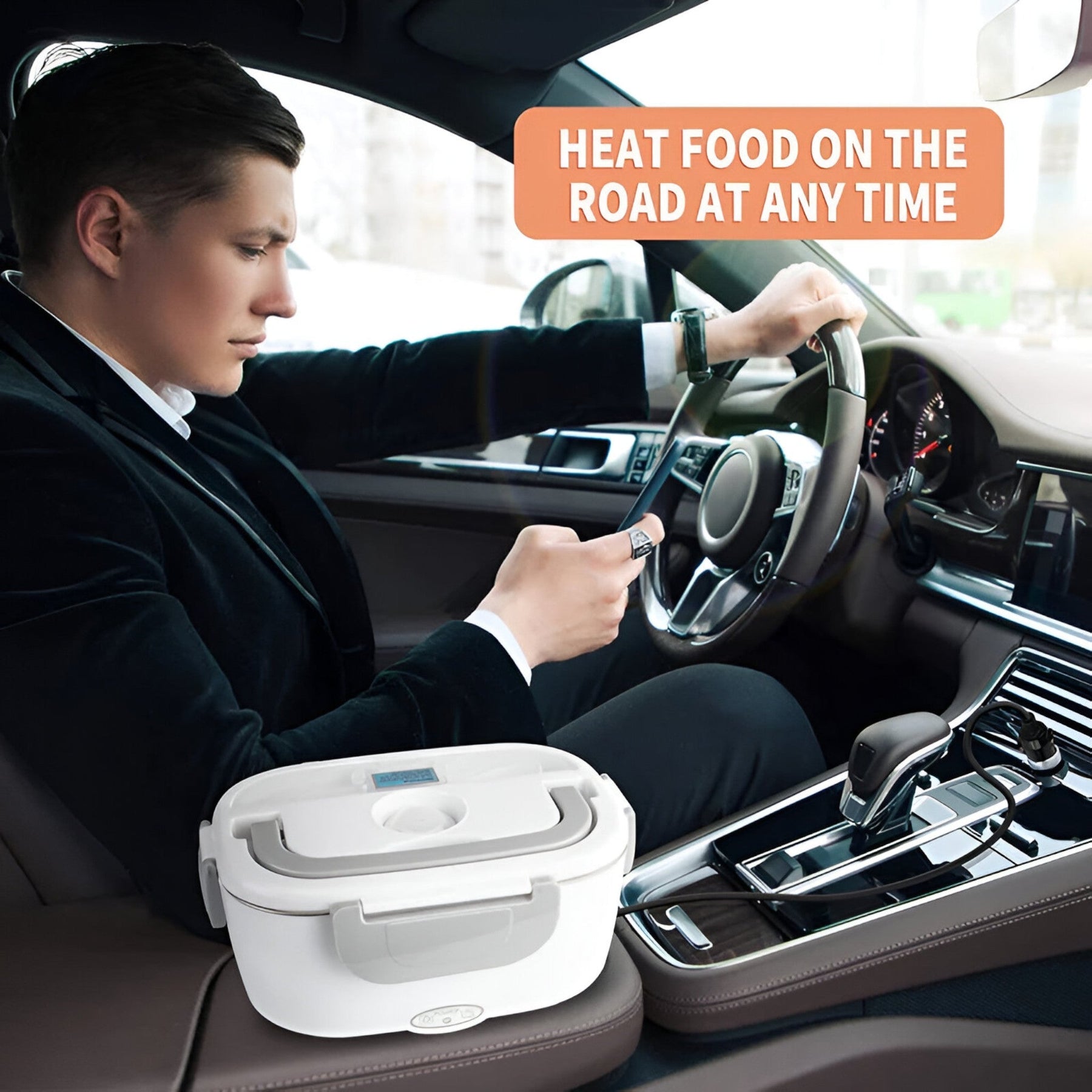 gadgets : FreshHeat - Elektrische Lunchbox - Draagbare Voedsel Verwarmers voor Kantoor en School in van Pantino