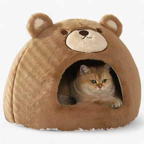 pets : Hoepel Kattenbed - Warm, Knus en Beschut Nest in van Pantino