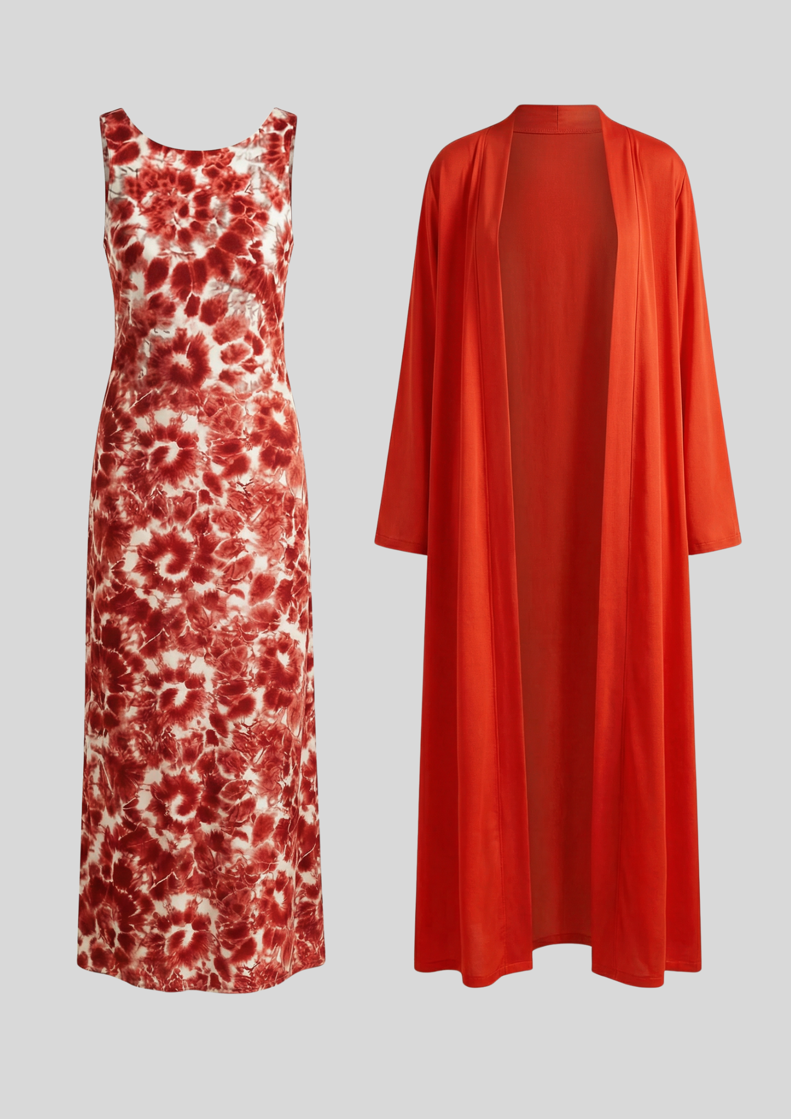 Women's Dress : Tweedelige Set Dames - Grijs in van Pantino