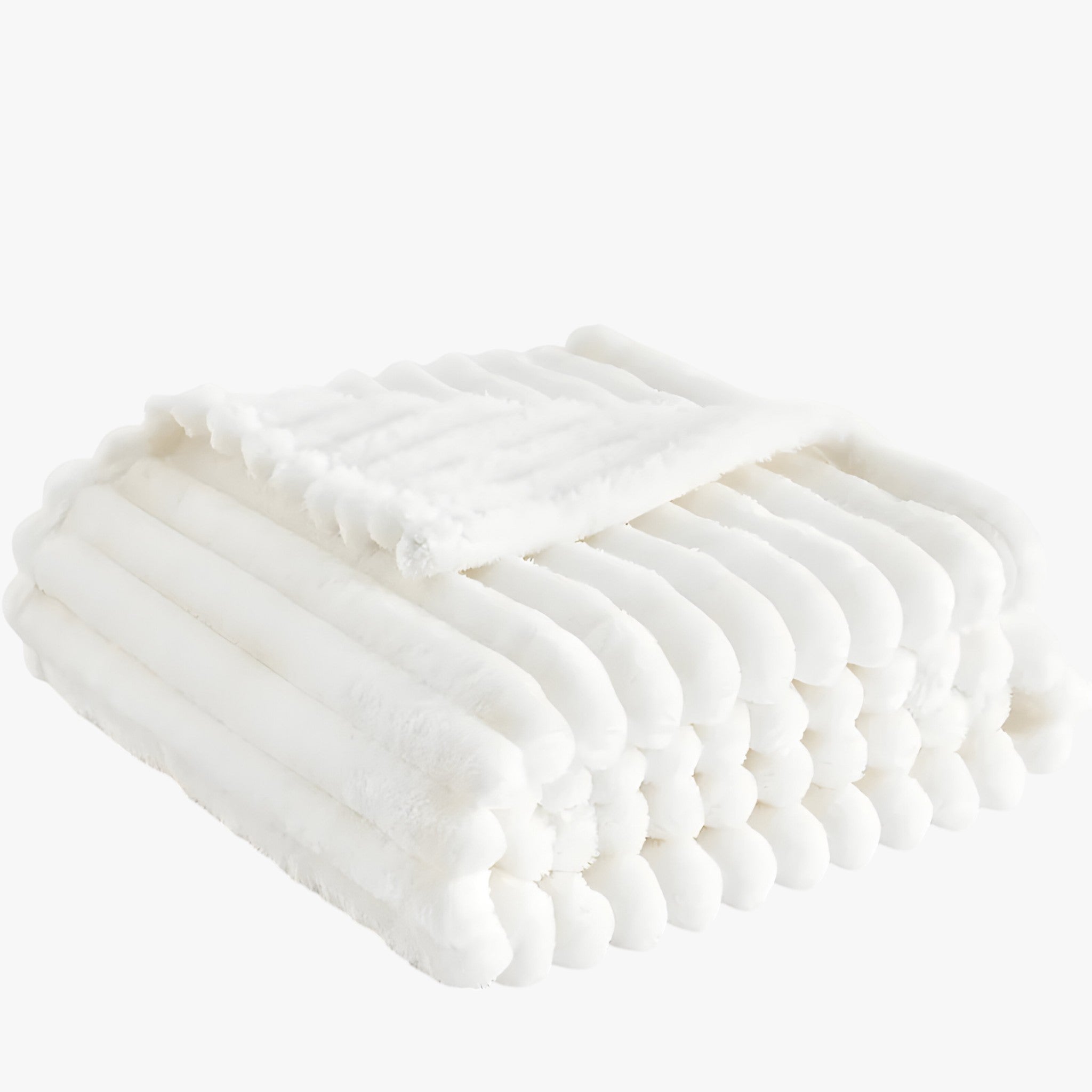 home & garden : Witte Fleece Deken - Zacht en Comfortabel voor Gezellige Momenten - Wit (150x200cm) in Wit (150x200cm) van Pantino