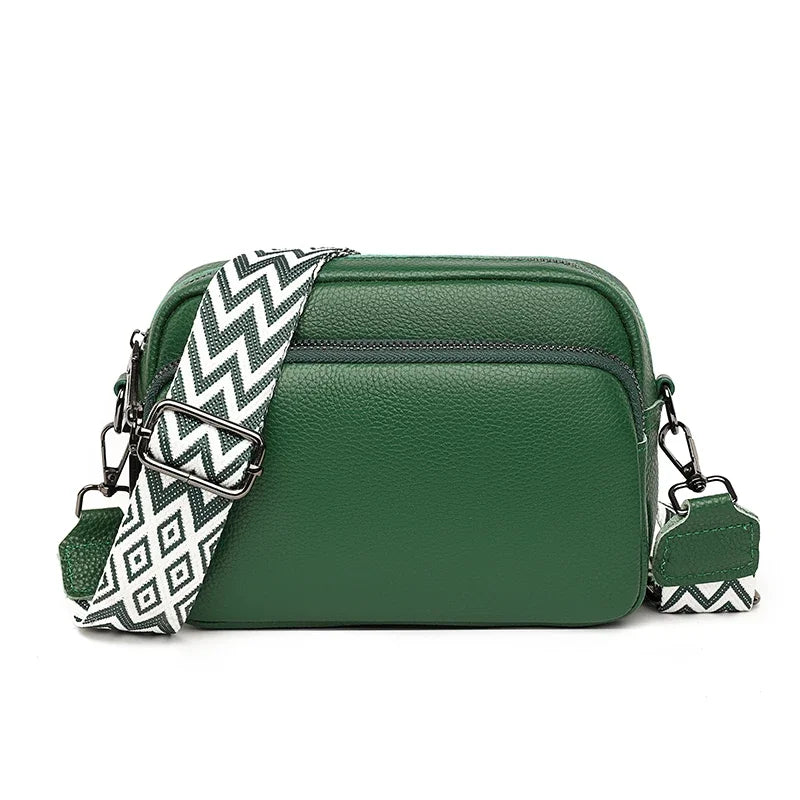 bags : Handtas Dames Zwart - BellaBag - Dagelijkse in Groen van Pantino