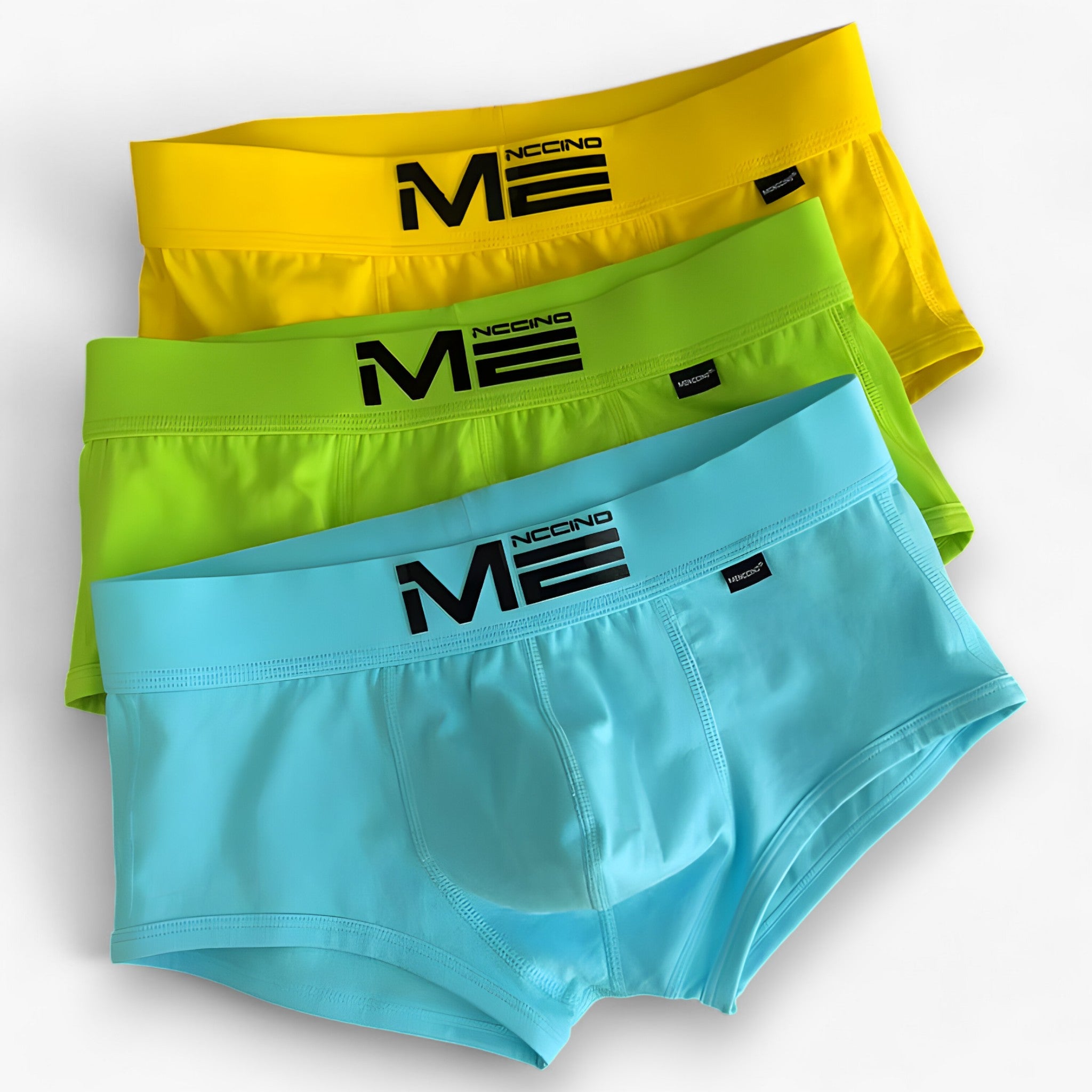 Men's Sport Boxershorts : Heren Boxershorts - Ademend & Comfortabel - Blauw, Oranje, Geel Multipack (3+3 Gratis) in van Pantino