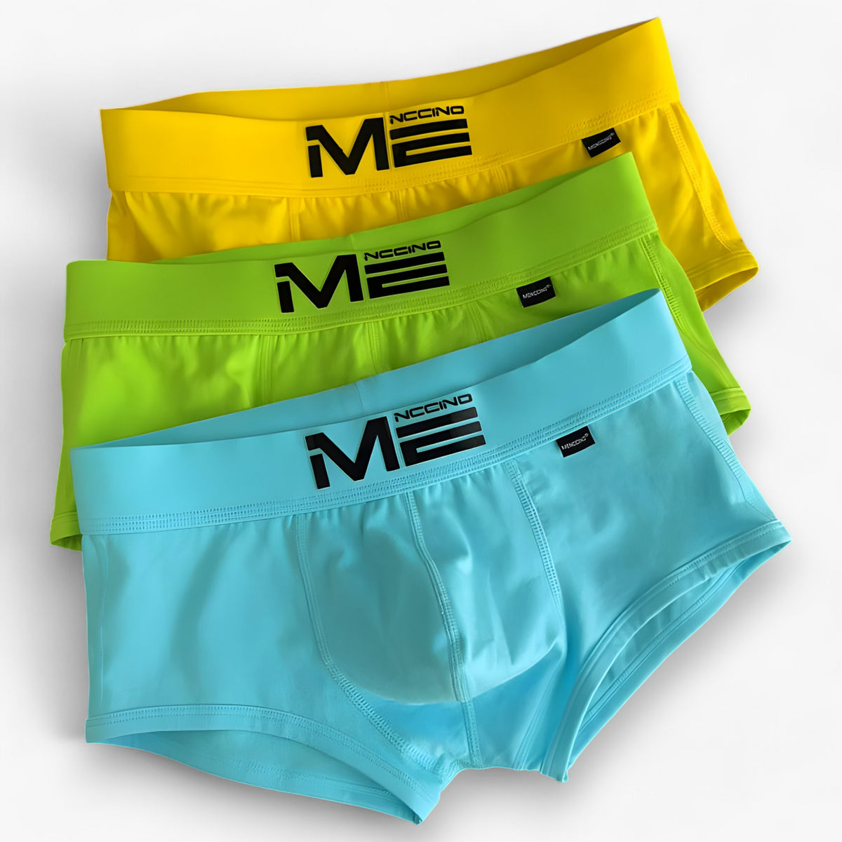 Men's Sport Boxershorts : Heren Boxershorts - Ademend & Comfortabel - Blauw, Oranje, Geel Multipack (3+3 Gratis) in van Pantino