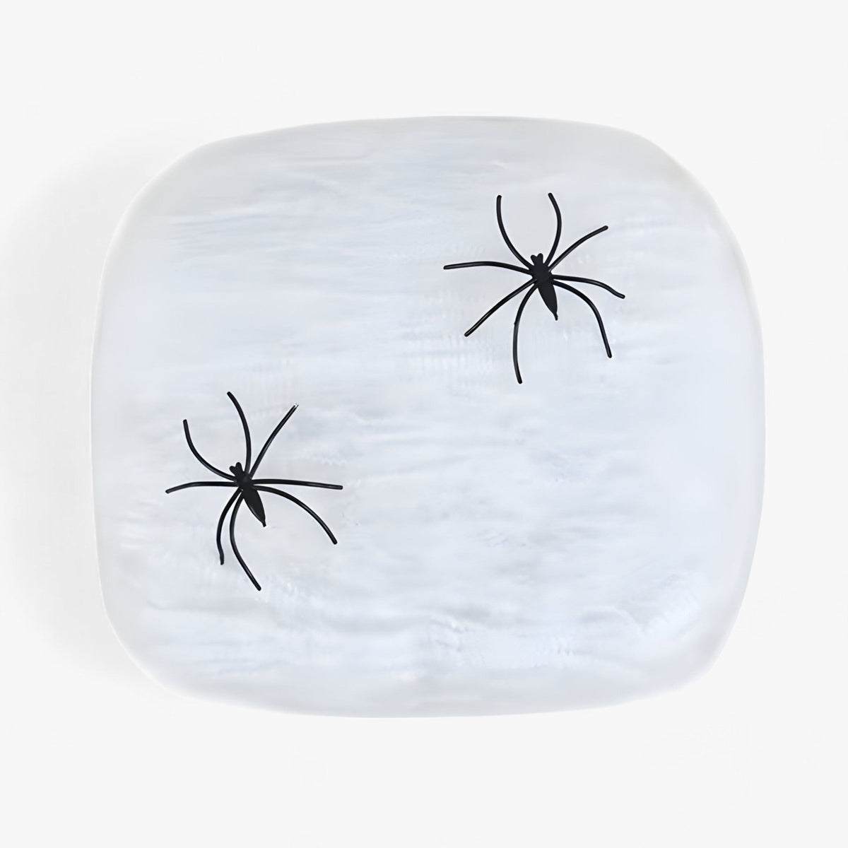 home & garden : Halloween Spinnenweb - Rekbaar Spinnenweb en Spinnen voor Griezelige Feestelijke Wisieten - Wit in Wit van Pantino