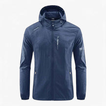 Jacket : Mug Mason en verre transparent avec anse, 450 ml – Idéal boissons froides in bleu denim van Pantino