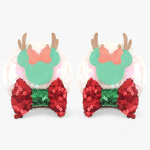 Hair Clips : Kerst Haaraccessoires - Disney Muisoren Haarspelden in 4 van Pantino