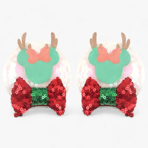 Hair Clips : Kerst Haaraccessoires - Disney Muisoren Haarspelden in 4 van Pantino