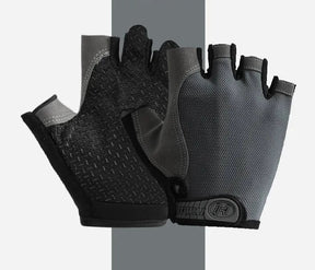 outdoor equipment : Sporthandschoenen Antislip voor Heren & Dames - Ademend, Comfortabel & Duurzaam - Ideaal voor Fitness & Fietsen in Grijs van Pantino