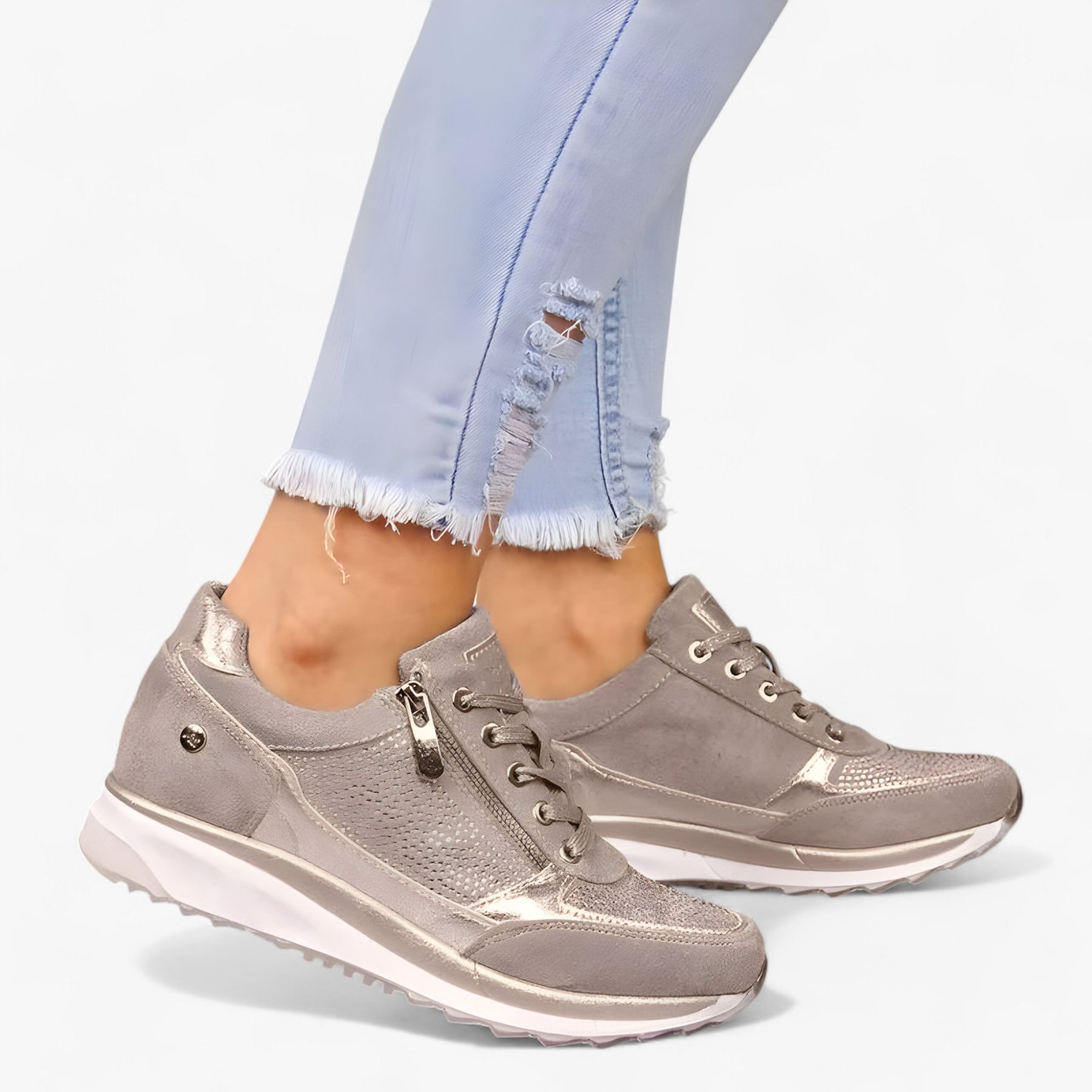 Orthopedic Shoes : Schoenen Grijs - Orthopedische Comfortschoenen - Voor Superieure Voetondersteuning en Comfort in van Pantino