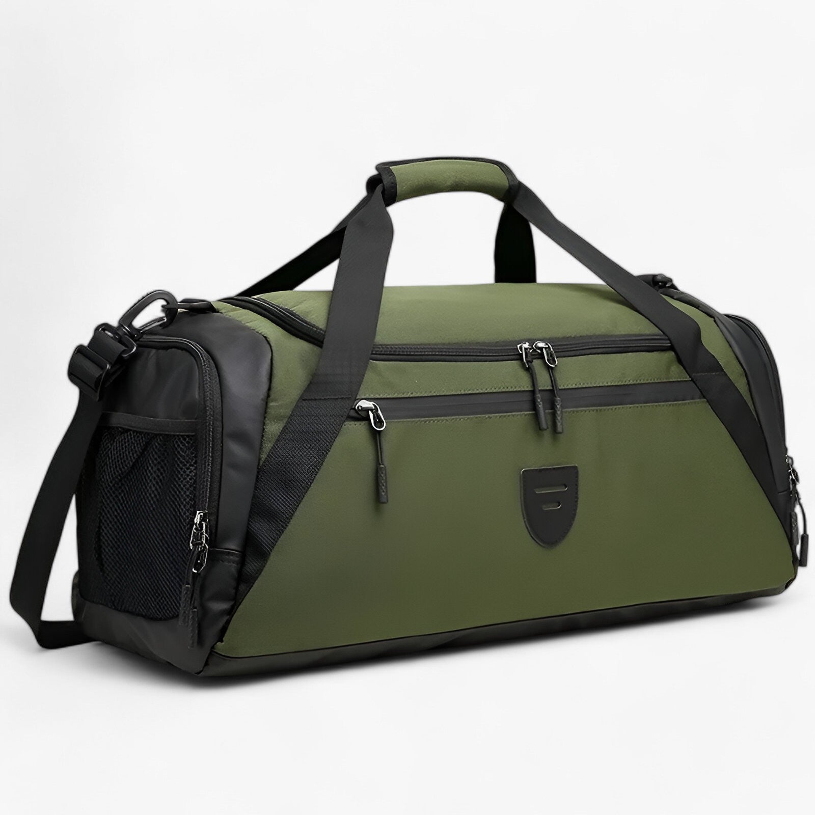 bags : Multifunctionele Gymtas met Scheidingsvakken Heren - Legergroen in Legergroen van Pantino