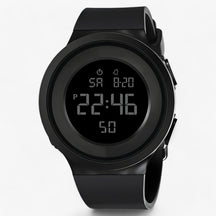 watches : Waterdicht & Stijlvol - Perfect voor Buitenavonturen - Zwart in zwart van Pantino