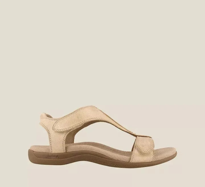 Sneakers : Trendy Sneakers voor Dames - Combineert Mode en Comfort voor Elke Dag - Beige in Beige van Pantino