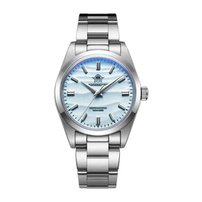 watches : Horloge Heren Wit - Horizon Luxe Herenhorloge - Verfijning Rond Elke Pols in Blauw van Pantino