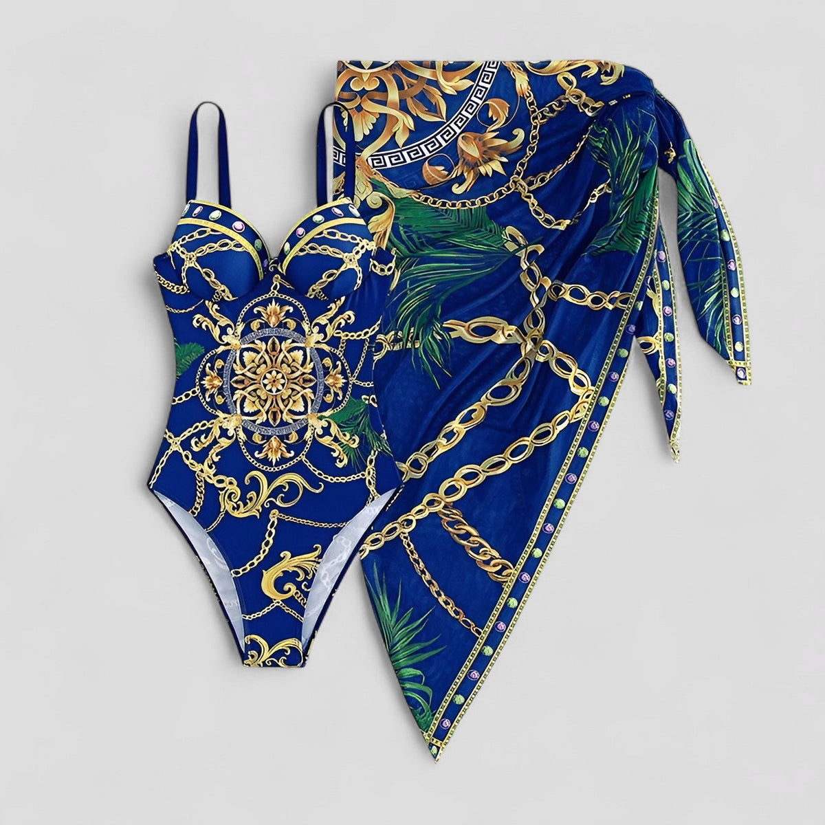 Swimwear : Dames Badpak Zwart V-hals, Brede Bandjes, Volledige Bedekking - S-XL in van Pantinoshop