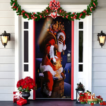 home & garden : HolidayCheer - Kerst Achtergrondbanner van Polyester - Creëer een Feestelijke Sfeer voor Uw Decoraties in Stijl-15 van Pantino