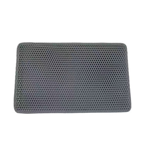 pets : NonSlipPurrfect - Houd Je Vloer Schoon en Droog met Deze Handige Kattenbakmat - Zwart in Grijs van Pantino