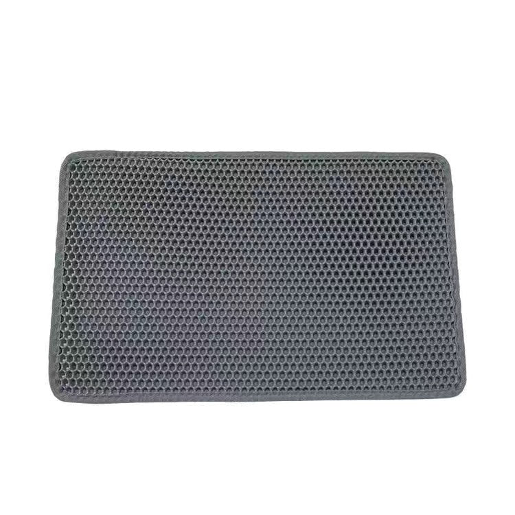 pets : NonSlipPurrfect - Houd Je Vloer Schoon en Droog met Deze Handige Kattenbakmat - Zwart in Grijs van Pantino